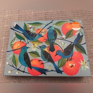 NIB GALISON NARANJAS ORANGES AND BIRDS, 1000 PIECE PUZZLE